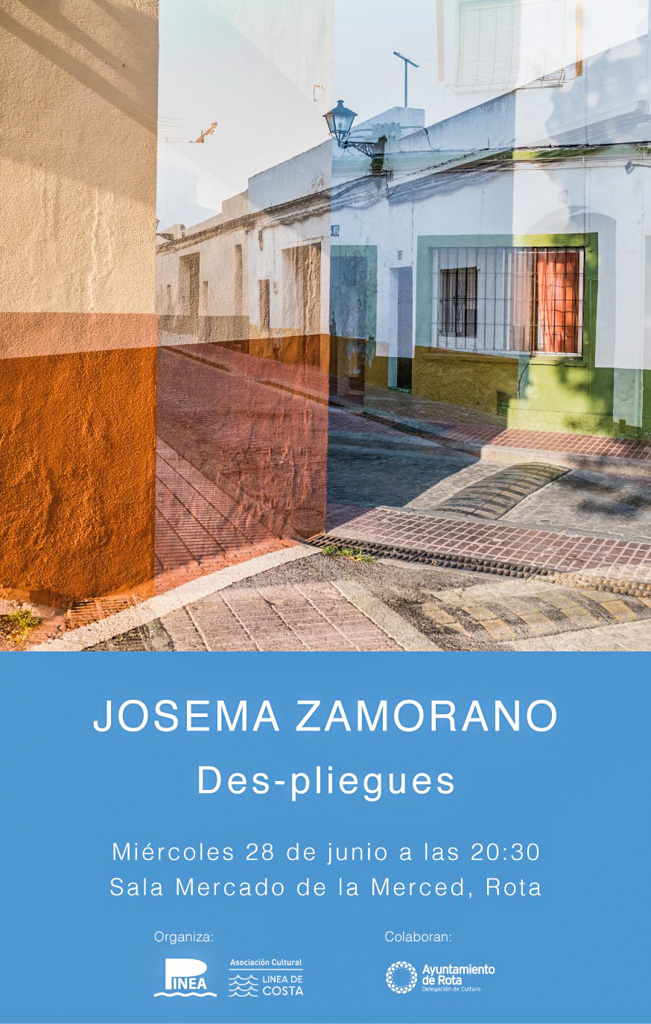 Des-pliegues / Un-foldings. Exhibition at Bahía de Cádiz, Spain, June 2017